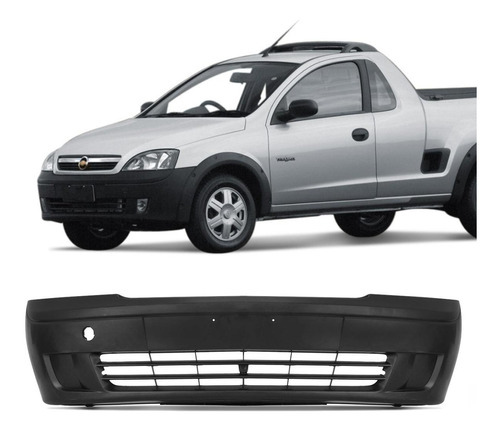 PARACHOQUE PARA-CHOQUE DIANTEIRO MONTANA CONQUEST 03 04 05 06 07 08 09 10 11 12 PRETO TEXTURIZADO 1780