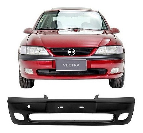 PARACHOQUE PARA-CHOQUE DIANTEIRO VECTRA 97 98 99 00 COM FURO MILHA PRETO LISO* 1702