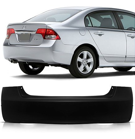 PARACHOQUE PARA-CHOQUE TRASEIRO NEW CIVIC 06 07 08 09 10 11 12 13 14 15 16 8055-I