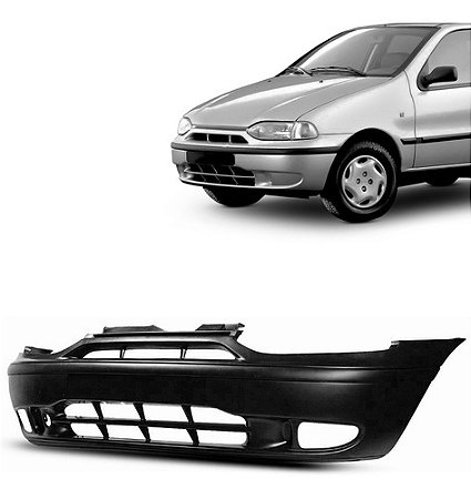 PARACHOQUE PARA-CHOQUE DIANTEIRO PALIO 96 97 98 99 00 COM MILHA PRETO TEXTURIZADO* 3250 / 33059