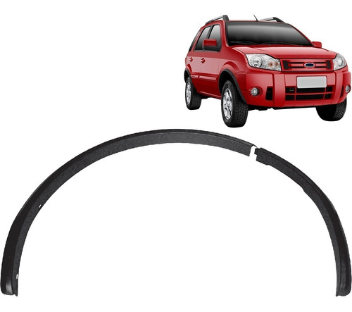 MOLDURA PARALAMA DIANTEIRO ECOSPORT 03 04 05 06 07 08 09 10 11 12 13 CONJUNTO LADO DIREITO (PASSAGEIRO) 2909