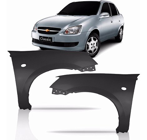 PARALAMA CLASSIC 11/16 11 12 13 14 15 16 C/FURO LADO ESQUERDO (MOTORISTA) 48407 UNID.