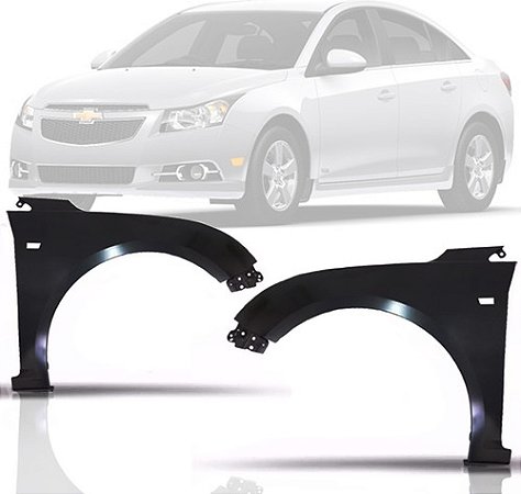 PARALAMA CRUZE 11/14 11 12 13 14 C/FURO LADO DIREITO (PASSAGEIRO) 48424 UNID.
