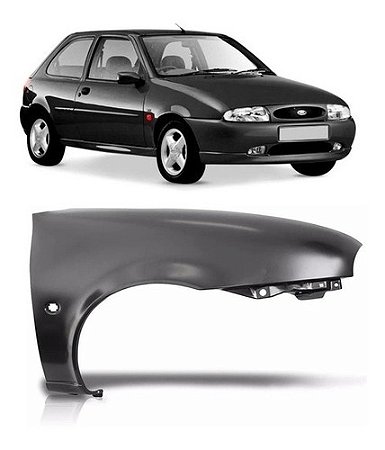 PARALAMA FIESTA 96/99 96 97 98 99 LADO DIREITO (PASSAGEIRO) 21473 UNID.