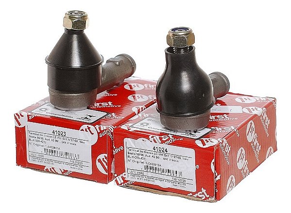 TERMINAL DIREÇÃO GOLF SAPÃO 98/06 NEW BEETLE 98/98 AUDI A3 LD PINO 13,2MM COMPRIMENTO 73,5MM 41024 UNID.
