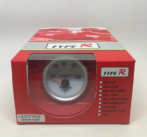 Relogio contagiro conta giro temperatura agua
