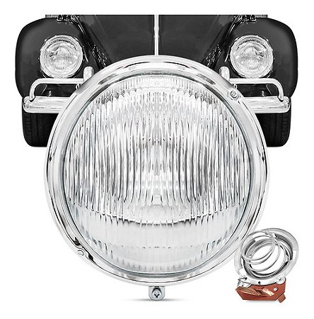 FAROL FUSCA 1200 1300 63/72 63 64 65 66 67 68 69 70 71 72 OLHO DE BOI D/E FAV3520