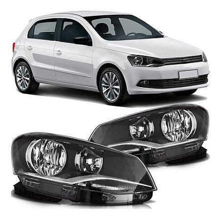 FAROL GOL VOYAGE SAVEIRO G6 13/17 13 14 15 16 17 FOCO DUPLO LADO ESQUERDO (MOTORISTA) 14141129