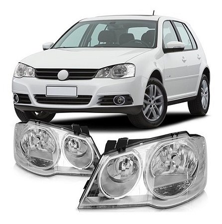 FAROL GOLF 08/16 08 09 10 11 12 13 14 15 16 CROMO LADO DIREITO (PASSAGEIRO) 14141335