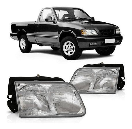 FAROL S10 BLAZER 96/00 96 97 98 99 00 LADO ESQUERDO (MOTORISTA) 1414891 UNID.