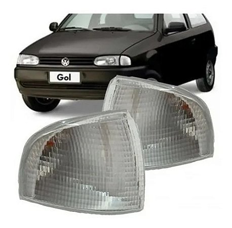 LANTERNA DIANTEIRA PISCA GOL PARATI SAVEIRO 95/99 95 96 97 98 99 BOLA CIBIE BRANCO LADO DIREITO (PASSAGEIRO)  7894915000759 102642