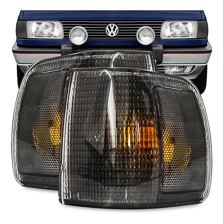 LANTERNA DIANTEIRA PISCA GOL VOYAGE PARATI SAVEIRO 91/95 91 92 93 94 95 96 QUADRADO QUADRADA CIBIE/ARTEB FUME LADO ESQUERDO (MOTORISTA) 101532