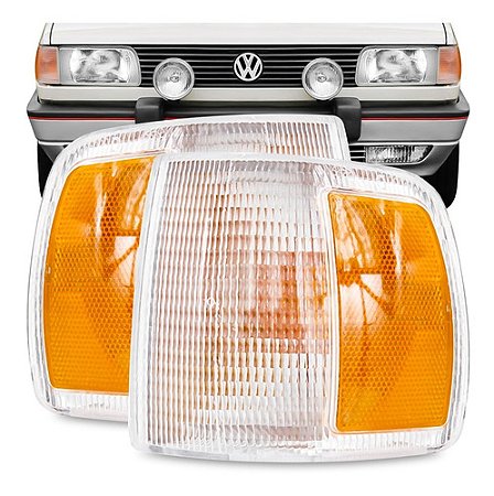 LANTERNA DIANTEIRA PISCA GOL VOYAGE PARATI SAVEIRO 91/95 91 92 93 94 95 96 QUADRADO QUADRADA CIBIE/ARTEB LADO DIREITO (PASSAGEIRO) CRISTAL 101442
