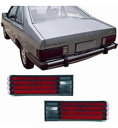 LANTERNA TRASEIRA CORCEL II F/PTO RUBI 81 82 83 84 85 86 LADO DIREITO (PASSAGEIRO) 200222