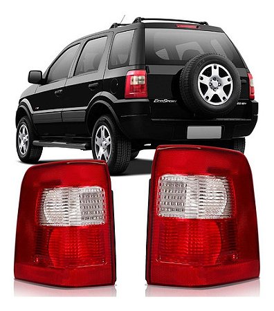 LANTERNA TRASEIRA ECOSPORT 03/07 03 04 05 06 07 BICOLOR LADO DIREITO (PASSAGEIRO)* 222129