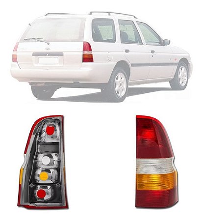 LANTERNA TRASEIRA ESCORT 97/03 97 98 99 00 01 02 03 SW TRICOLOR LADO ESQUERDO (MOTORISTA) 4311946LUE