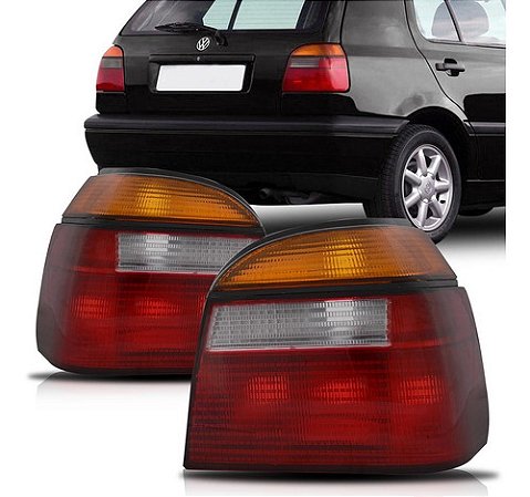 LANTERNA TRASEIRA GOLF 93/99 93 94 95 96 97 98 99 TRICOLOR LADO DIREITO (PASSAGEIRO) 222078