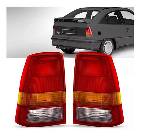 LANTERNA TRASEIRA KADETT 89/98 89 90 91 92 93 94 95 96 97 98 TRICOLOR LADO DIREITO (PASSAGEIRO) CF311840/6161032