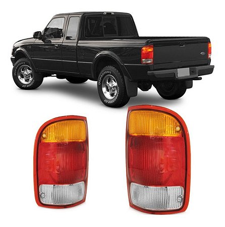 LANTERNA TRASEIRA RANGER 93/97 93 94 95 96 97 TRICOLOR LADO ESQUERDO (MOTORISTA) 93012