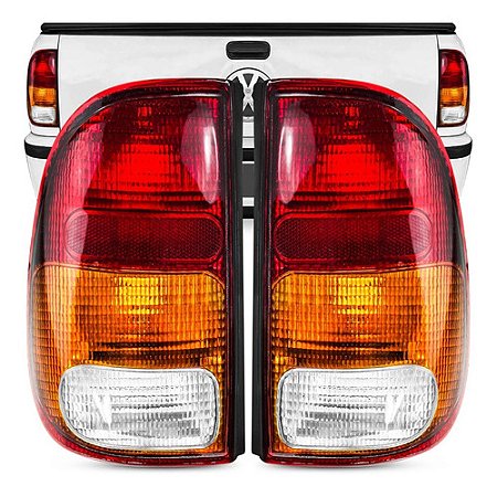 LANTERNA TRASEIRA SAVEIRO 95 96 97 98 99 BOLA TRICOLOR LADO ESQUERDO (MOTORISTA) 460255