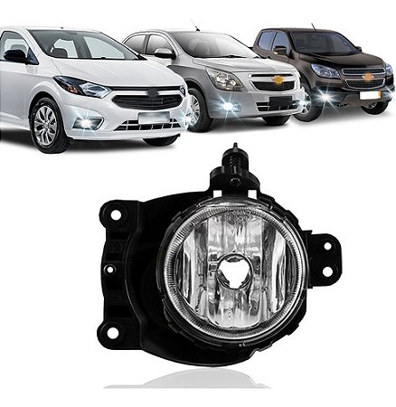 FAROL AUXILIAR MILHA COBALT/SONIC/ONIX/SPIN/PRISMA 13/22 13 14 15 16 17 18 19 20 21 22 LADO ESQUERDO (MOTORISTA) 14142287 UNID.