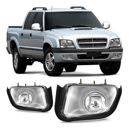 FAROL AUXILIAR MILHA S10 01/12 01 02 03 04 05 06 07 08 09 10 11 12 LADO ESQUERDO (MOTORISTA) 6160127 UNID.