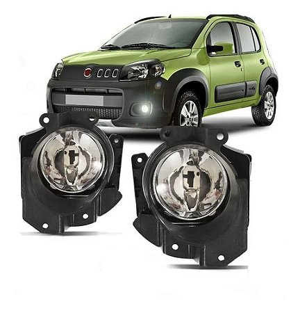 FAROL AUXILIAR UNO 10/18 10 11 12 13 14 15 16 17 18 C/SUPORTE LADO ESQUERDO (MOTORISTA) BR181 UNID.