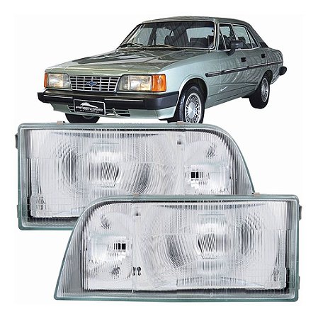 FAROL OPALA 88/92 89 90 91 92 LADO ESQUERDO (MOTORISTA) L2.165 UNID.
