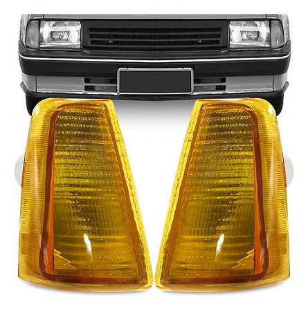 LANTERNA DIANTEIRA PISCA CHEVETTE 83/93 83 84 85 86 87 88 89 90 91 92 93 AMBAR LADO DIREITO (PASSAGEIRO) 4188104 UNID.