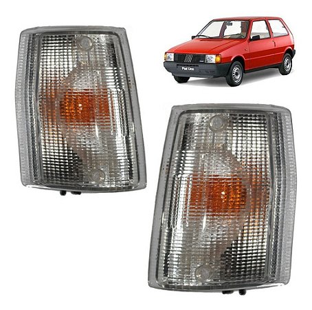LANTERNA DIANTEIRA PISCA UNO 84/90 84 85 86 87 88 89 90 BRANCO LADO ESQUERDO (MOTORISTA) 251342 UNID.
