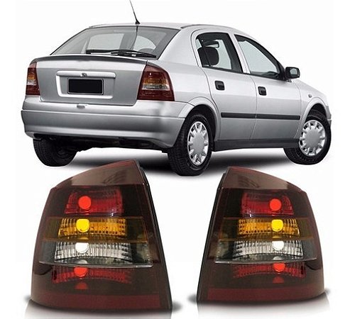 LANTERNA TRASEIRA ASTRA 98/02 98 99 00 01 02 HATCH FUME LADO ESQUERDO (MOTORISTA) 1414404 UNID.