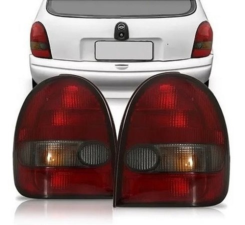 LANTERNA TRASEIRA CORSA 94/99 94 95 96 97 98 99 2 PORTAS FUME LADO ESQUERDO (MOTORISTA) "COFRAN" CF311590 UNID.
