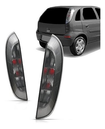 LANTERNA TRASEIRA CORSA HATCH 03/12 03 04 05 06 07 08 09 10 11 12 FUME LADO ESQUERDO (MOTORISTA) 6160057 UNID.