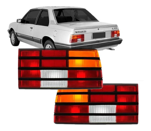 LANTERNA TRASEIRA MONZA 88/90 88 89 90 TRIC. C/F PTO LADO ESQUERDO (MOTORISTA) 153312 UNID.