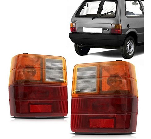 LANTERNA TRASEIRA UNO 84/03 84 85 86 87 88 89 90 91 92 93 94 95 96 97 98 99 00 01 02 03 04 TRICOLOR LADO DIREITO (PASSAGEIRO) 253212  UNID.