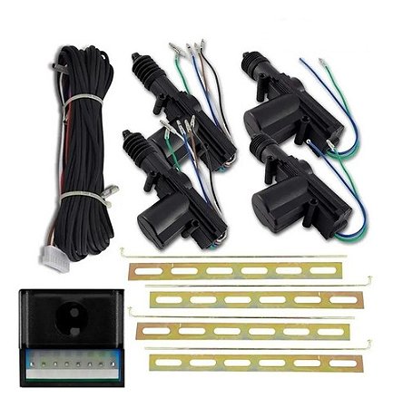 Kit Travas Eletrica Universal 4 Portas Dupla Serventia Tech 901254 UNID.