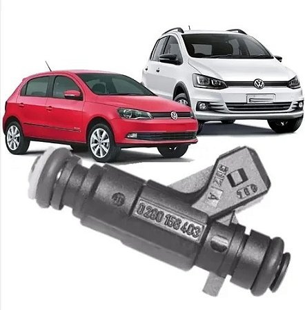 BICO INJETOR COMBUSTIVEL GOL VOYAGE SAVEIRO G5 1.6 08/17 G5/G6 POLO 1.6 03/14 FOX SPACEFOX CROSSFOX 1.6 08/20 GOLF 07/13 1.6 03 04 05 06 07 08 09 10 11 12 13 14 15 16 17 18 19 20 0280156403 (MOD. BOSCH/PLAST.)