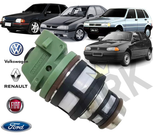 BICO INJETOR GOL PARATI 1.6/1.8 95/96 LOGUS POINTER 95/96 SANTANA QUANTUM ROYALLE VERSAILLES 1.8 95/96 UNO ELBA PRÊMIO FIORINO 1.5/1.6 96/99 TEMPRA 2.0 94/99 PALIO 1.0/1.3/1.6 96/99 ESCORT VERONA 1.6/1.8 95/96 PAMPA 1.8 95/96 RENAULT CLIO 1.6 96/99 RENAULT 19 96/99 "VERDE" MONOPONTO 35552/IWM50001/50100202
