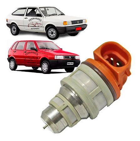 BICO INJETOR COMBUSTIVEL UNO FIORINO ELBA PRÊMIO 95/01 1.0 GOL PARATI SAVEIRO 95/96 1.0 95 96 97 98 99 00 01 "LARANJA" MONOPONTO IWM523.00/NM523.00/Y52300