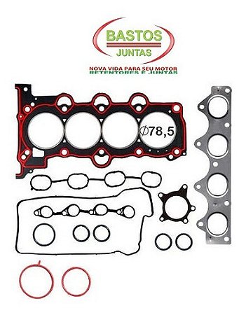 KIT JUNTA CABEÇOTE TAMPA VALVULA COLETOR ADMISSÃO CARTER RETENTOR HYUNDAI HB20 HB20S HB20X 1.6 16V 15/20 VELOSTER 11/14 CRETA 17/21 ELANTRA KIA SOUL 09/13 CERATO 08/13 08 09 10 11 12 13 14 15 16 17 18 19 20 21 GEN VENGA 1512187PK