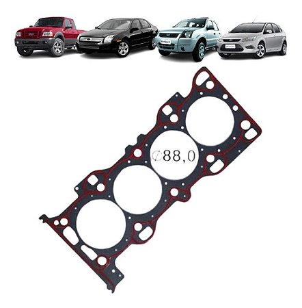 KIT JUNTA CABEÇOTE TAMPA VALVULA COLETOR ADMISSÃO CARTER RETENTOR ECOSPORT 03/15 DURATEC 2.0 16V FOCUS 05/19 DURATEC 2.0 16V FUSION 06/15 DURATEC 2.0 16V MONDEO 00/07 2.0 16V RANGER 01/12 2.3 16V 00 01 02 03 04 05 06 07 08 09 10 11 12 13 14 15 (JTA. CABECOTE PADRÃO) 131573PK