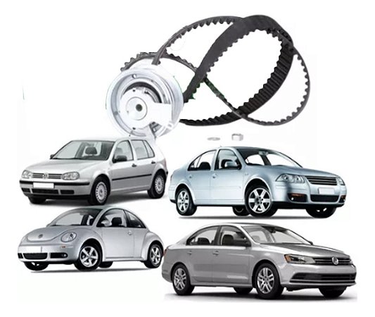 KIT ESTICADOR CORREIA DENTADA DENTADA GOLF 1.6/2.0 99/06 A3 98/01 1.6 IBIZA 99/02 1.6 BORA 00/14 2.0 JETTA 2.0 8V 11/16 NEW BEETLE 98/11 2.0 99 00 01 02 03 04 05 06 07 08 09 10 11 12 13 14 15 16 06A109479F + CT908