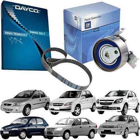 KIT ESTICADOR CORREIA DENTADA IDEA 1.8 PALIO STRADA 08/13 1.8 STILO 1.8 AGILE 1.4 CELTA/PRISMA 1.0/1.4 01/18 COBALT  1.4/1.8 CORSA 1.0/1.4/1.6 98/10 CORSA/MONTANA 02/ 1.4/1.8 MERIVA 1.4/1.8 ONIX/PRISMA 1.0/1.4 13/ SPIN 1.8 8V 98 99 00 01 02 03 04 05 06 07 08 09 10 11 12 13 14 15 16 17 18 19 20 21 22 93353848 + CT874