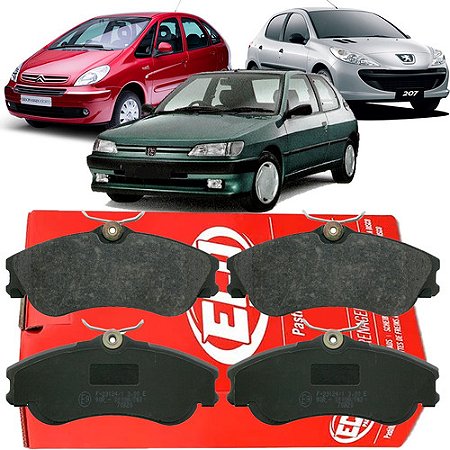 PASTILHA FREIO CITROEN BERLINGO 1.6/1.8/1.9/2.0 96/07 XSARA 1.4/1.6 97/04 PEUGEOT 207 1.6 08/14 306 1.9 93/00 HOGGAR 1.6 09/12 PARTNER 96/01 96 97 98 99 00 01 02 03 04 05 06 07 08 09 10 11 12 13 14 ECO1110/SYL1137/N1157