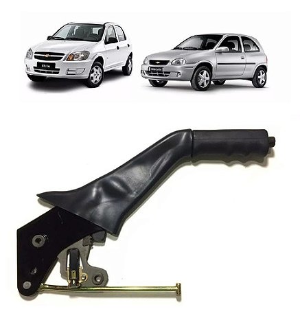 ALAVANCA FREIO MÃO MAO CORSA 94/10 CELTA PRISMA 01/16 CLASSIC 94 95 96 97 98 99 00 01 02 03 04 05 06 07 08 09 10 11 12 13 14 15 16 AMD4888/5052P