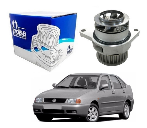 BOMBA AGUA D'AGUA GOL 97/01 1.0 GOL TURBO 00/04 1.0 PARATI 97/01 1.0 PARATI TURBO 00/04 1.0 POLO CLASSIC 01/03 1.0 97 98 99 00 01 02 03 04 452003/BBD15022/VKPC81411A/BMM0629A