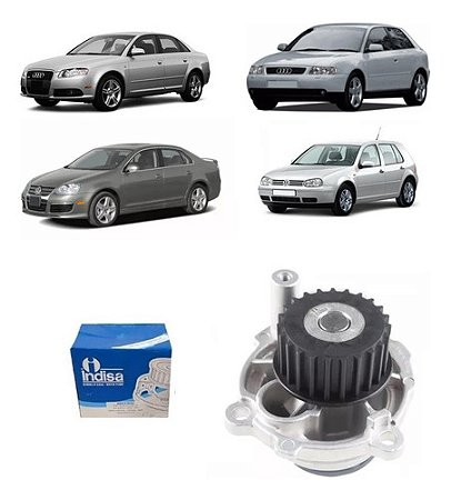 BOMBA AGUA D'AGUA GOLF/PLUS 00/08 1.6/2.0 JETTA3 05/10 1.6 8V PASSAT 96/97 1.6 VARIANT 05/10 1.6 8V 96 97 98 99 00 01 02 03 04 05 06 07 08 09 10 452005