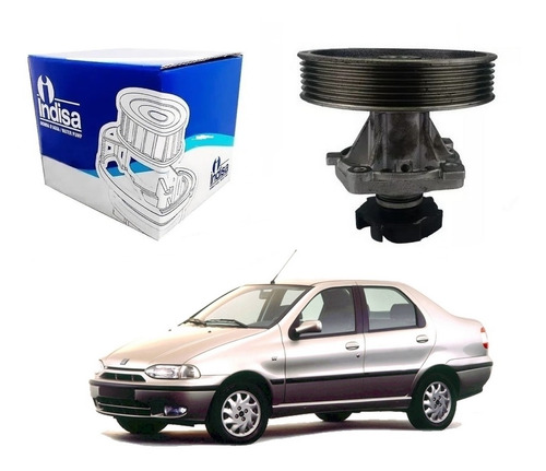 BOMBA AGUA D'AGUA FIORINO 99/04 1.5 PALIO 98/04 1.0/1.5 SIENA 99/04 1.0/1.5 STRADA 99/04 1.5 UNO/MILLE 97/04 1.0/1.5 MPI 8V 97 98 99 00 01 02 03 04 352010/UB0763/VKPC4583