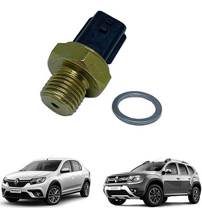 CEBOLINHA ÓLEO INTERRUPTOR SENSOR RENAULT DUSTER OROCH KANGOO LOGAN SANDERO 1.6 16V 07/20 07 08 09 10 11 12 13 14 15 16 17 18 19 20 M7125