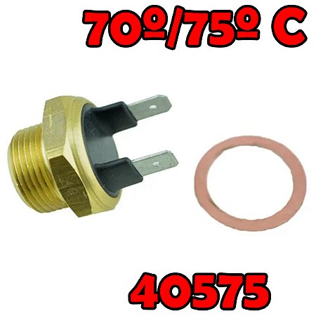 CEBOLINHA CEBOLÃO CEBOLA RADIADOR UNIVERSAL VW/GM/FOR/FIAT 70º/75º C 40575/1705.75-70/MF20575/WH601075
